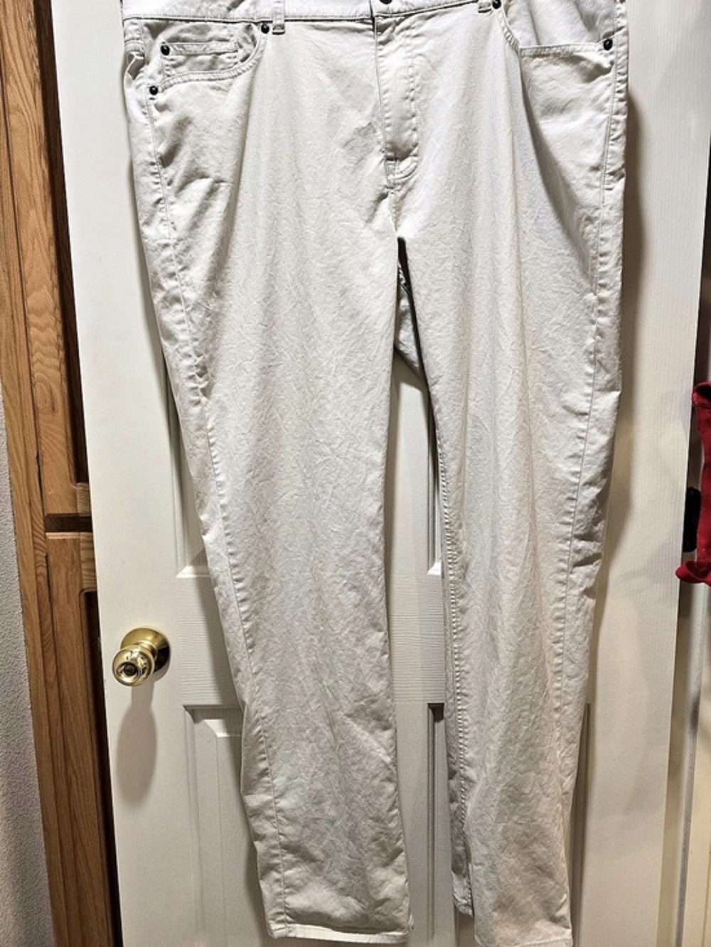 Peter Millar Men's Chino Pants Waist 42/34 in Beige